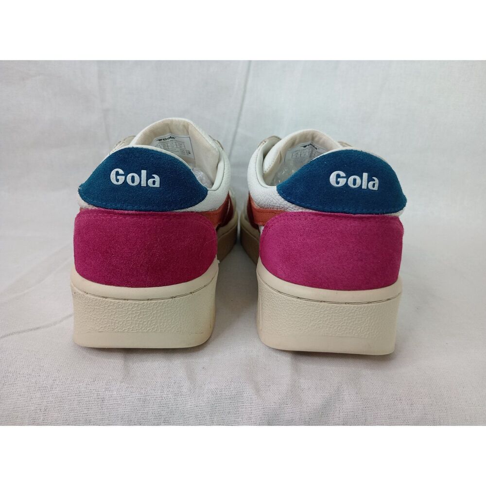 Gola Grandslam Trident Women's 10 White Lace Up Sneaker - Picture 5 of 12